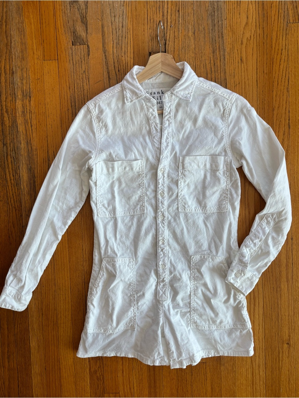 Frank & Eileen IRELAND White, Italian Performance Linen Playsuit XXS